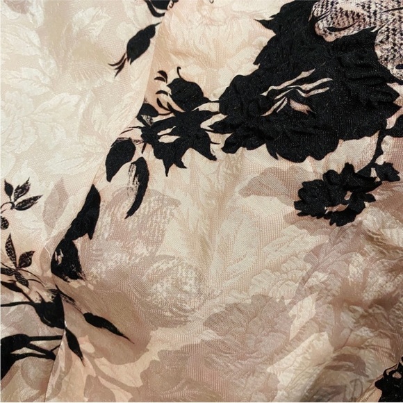 Marchesa Notte light pink strapless organza hi-low gown, ruched bodice NWT - Picture 5 of 6